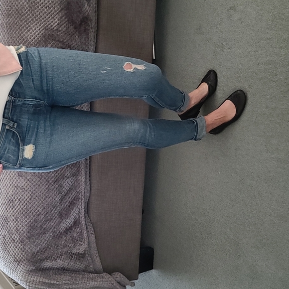 Rag & Bone Skinny Destructed Jeans - Picture 3 of 14